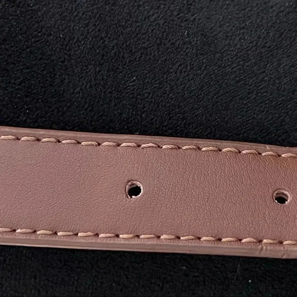 Spartina 449 leather & linen handbag - Picture 9 of 16